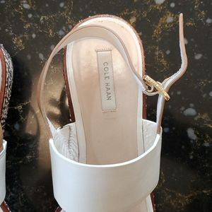 Cole Haan sandals, summer shoes, platformd